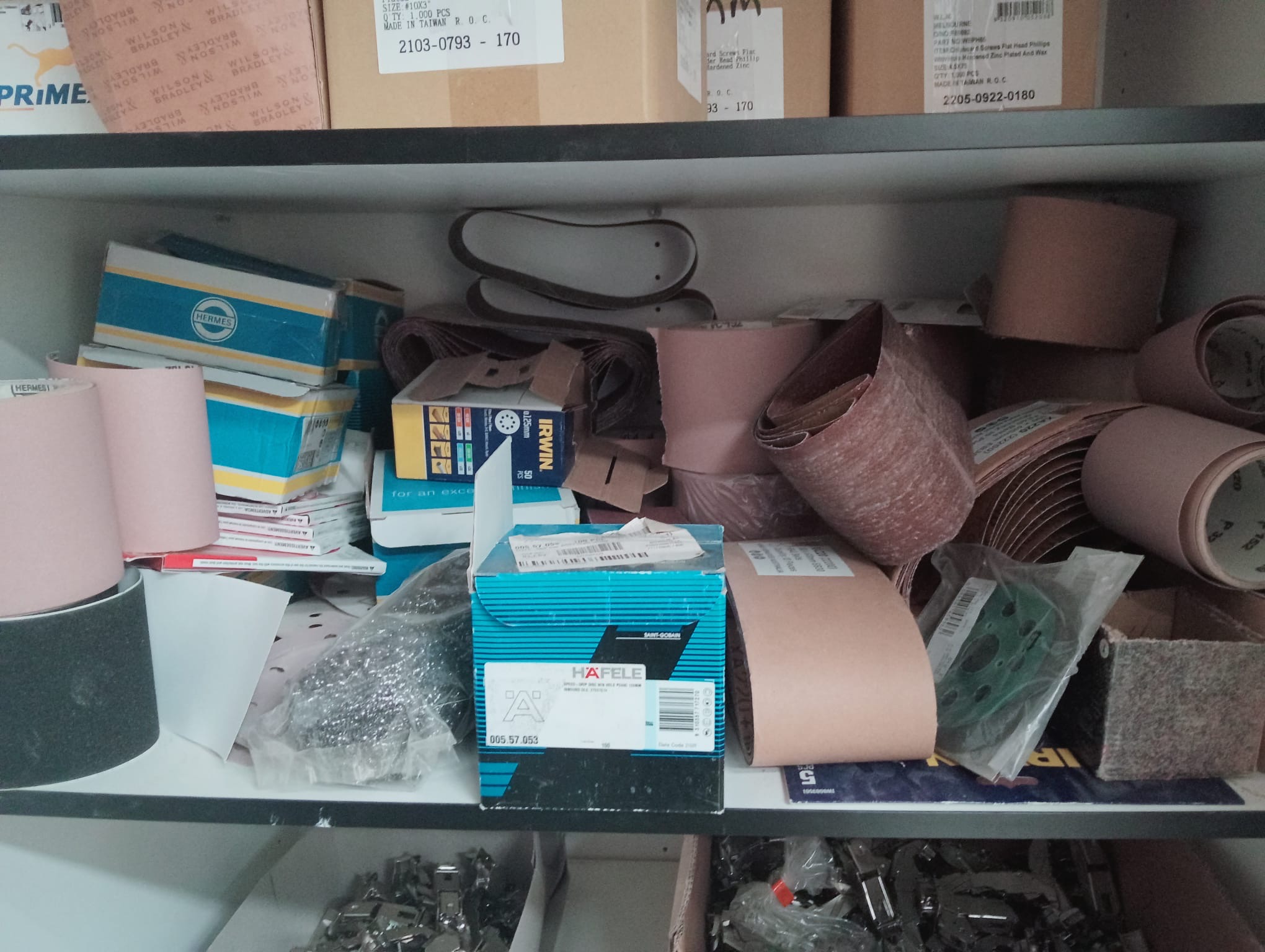 Edgebanding and consumable stock